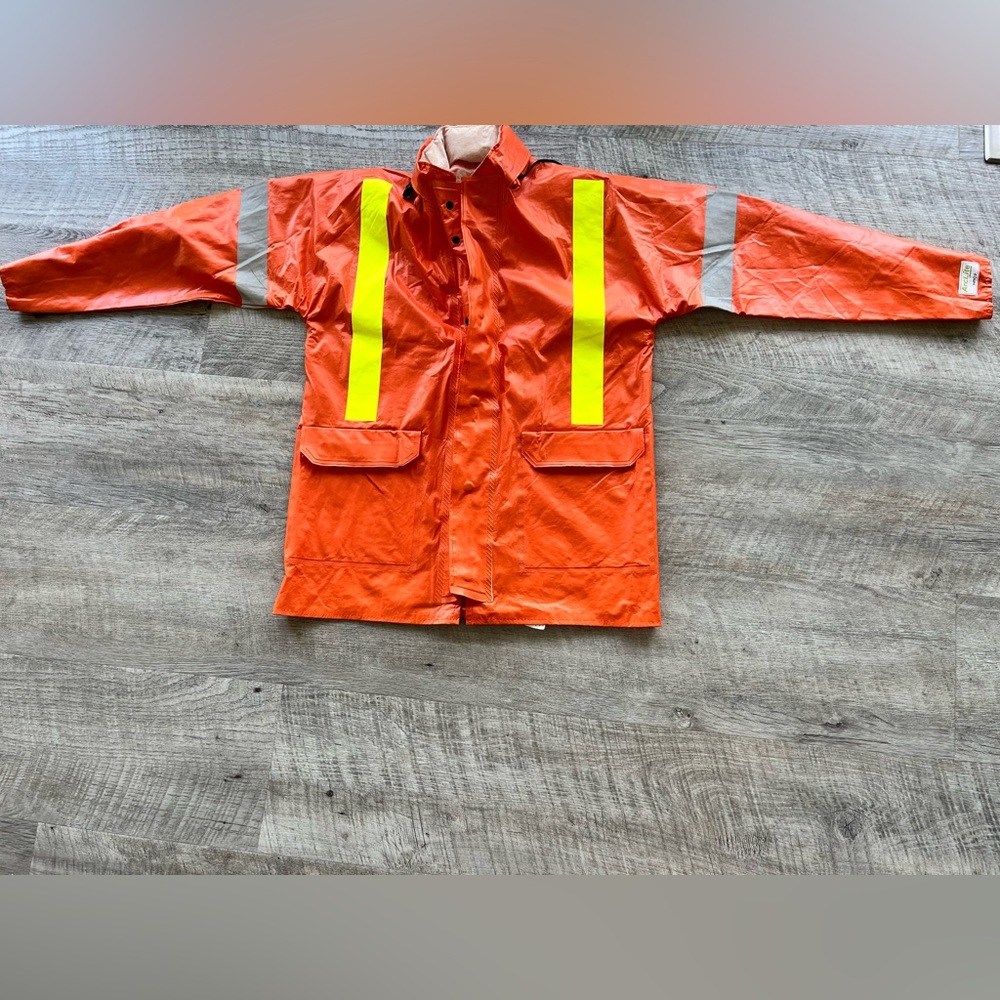 Rain Jacket - Arc Flash Rated, High Visibility - Men’s Size S